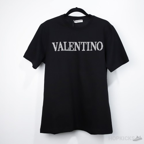 Valentino Men Black T-Shirt